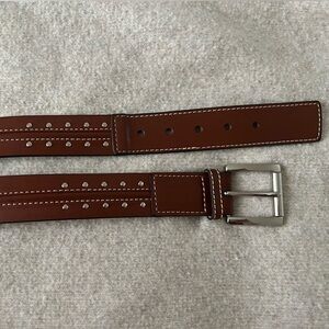 6125 Women Western Style Fashion Belt, Studded Leather-black, S (26-27\